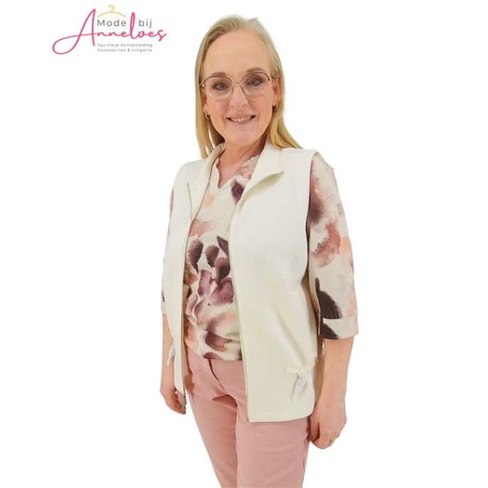 Tom Tailor Sweatvest whisper white Gilet Tom Tailor Sweatvest whisper white Gilet